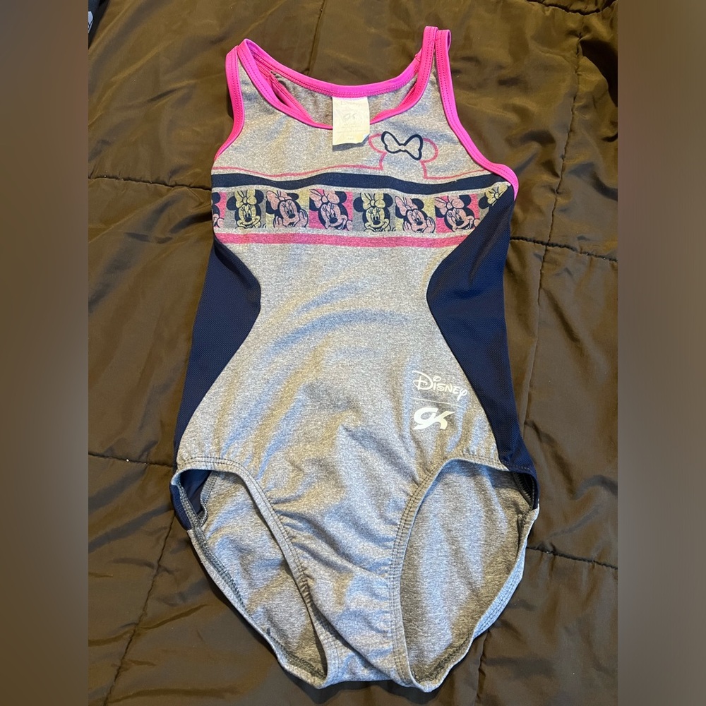 GK Disney Womens Gymnastics Leotard Minnie Adult Extra Small
